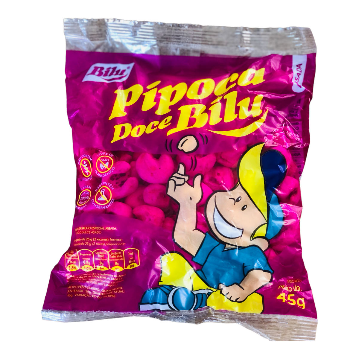 Pipoca Doce Tradicional - Bilu 41g