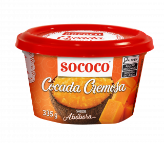 Cocada Cremosa Abóbora Sococo 335g