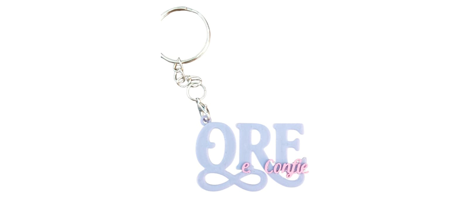 Chaveiro ore e confie 