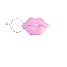 Chaveiro  abridor de lata beijo rosa