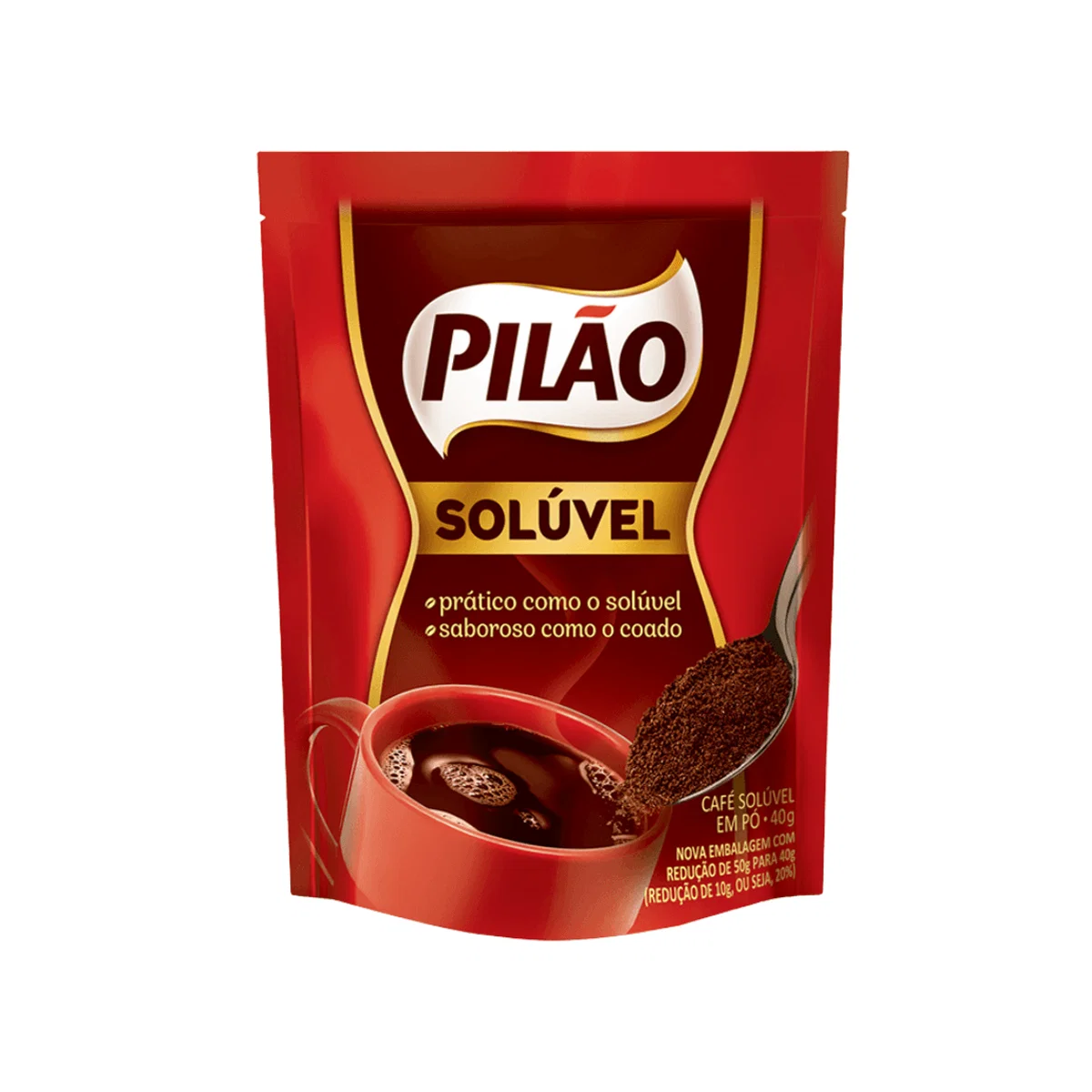 Café Solúvel PILÃO 40g