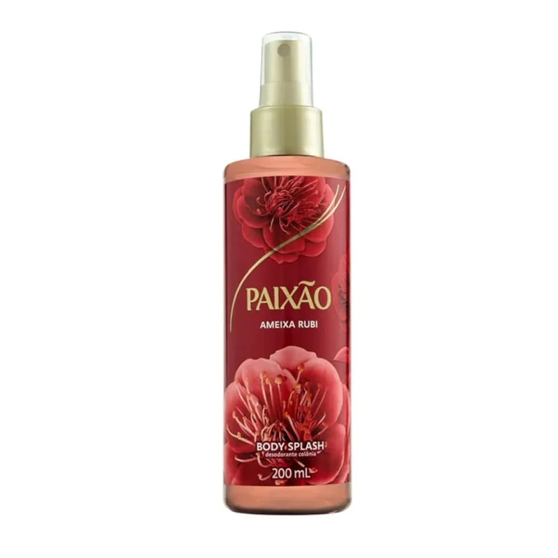 body splash paixão ameixa rubi 200ml