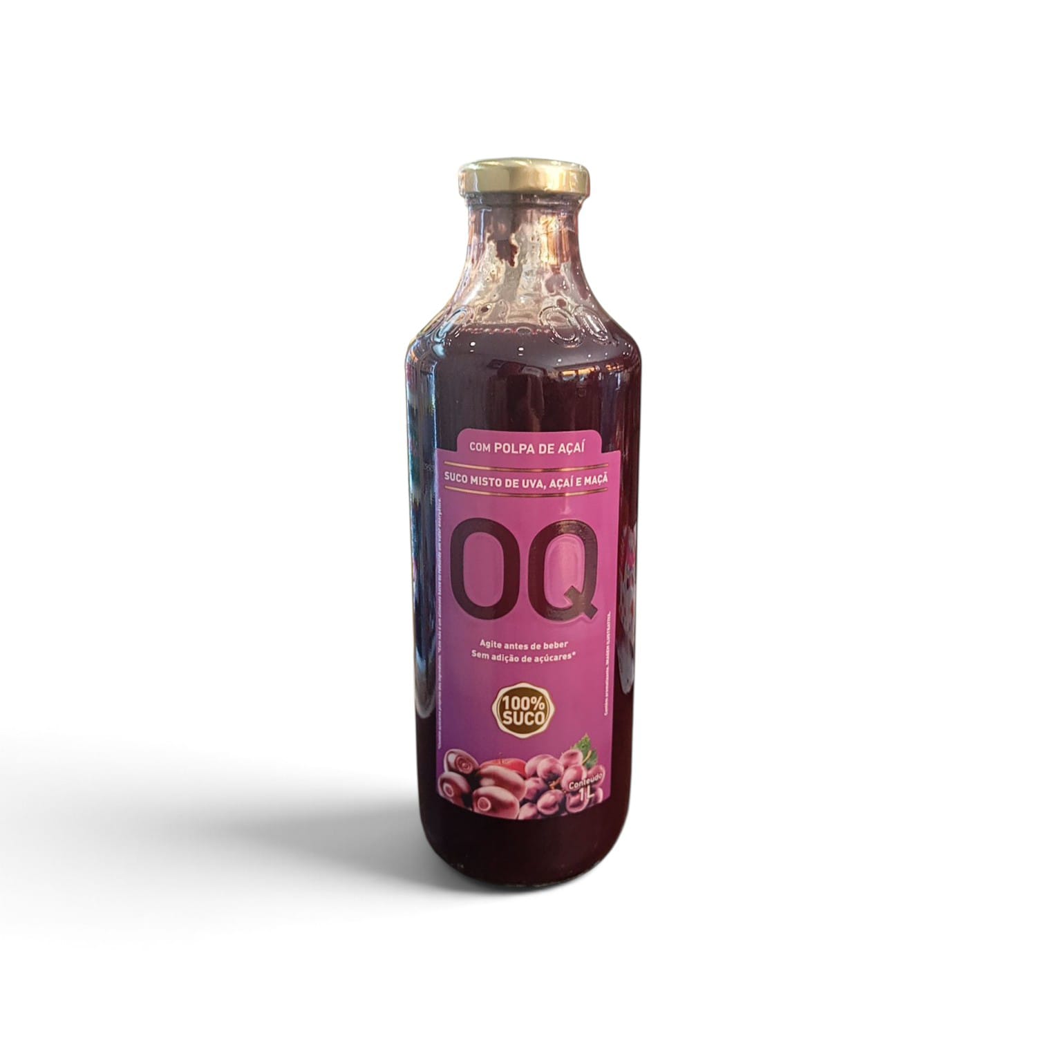 Suco de Uva / Açai e Maça Integral - OQ 1L