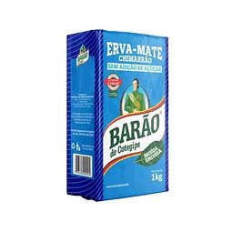  Erva Mate BARÃO MOÍDA GROSSA Chimarrão 1 Kg