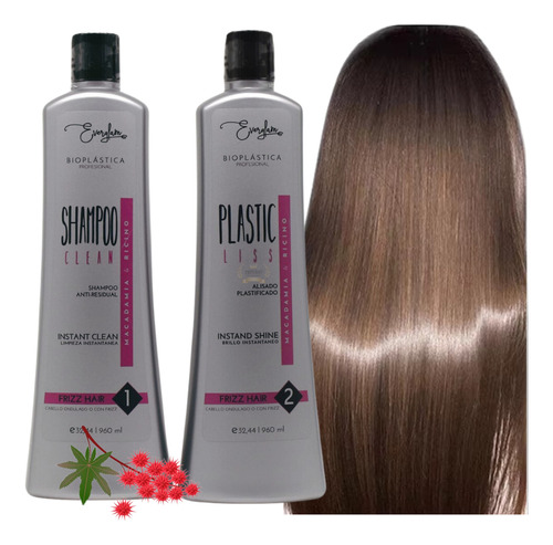 Alisado Plastificado Producto Alisante De Cabello Alisado Japonés
