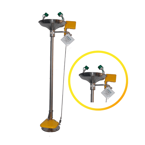 Lavaojos de emergencias - Pedestal 