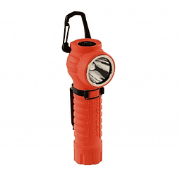 LINTERNA STREAMLIGHT POLYTAC 90X CON BATERIA LITIO NARANJA CON GEAR KEEPER (88832)