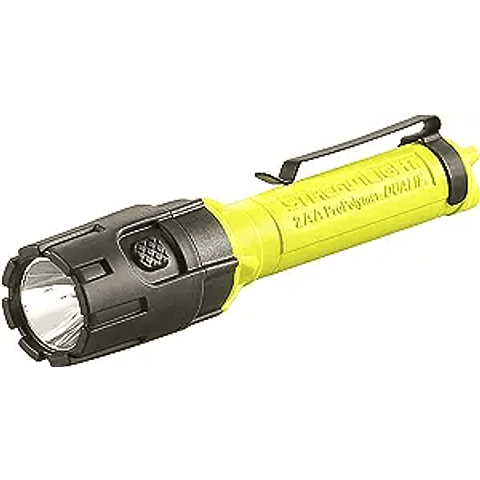 LAMPARA STREAMLIGHT DUALIE CON BATERIA 2AA  AMARILLA 67751