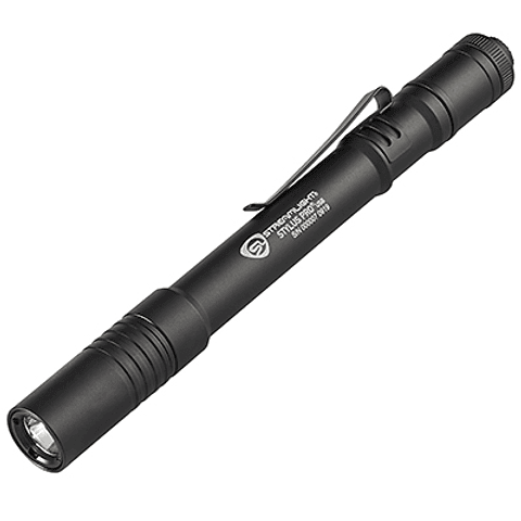 LAMPARA STREAMLIGHT STYLUS PRO, NEGRA CON LED BLANCO, REF 66118- COPIAR