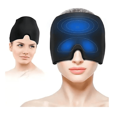 Gorro de Gel Para Migraña Compresa Frio y Caliente  