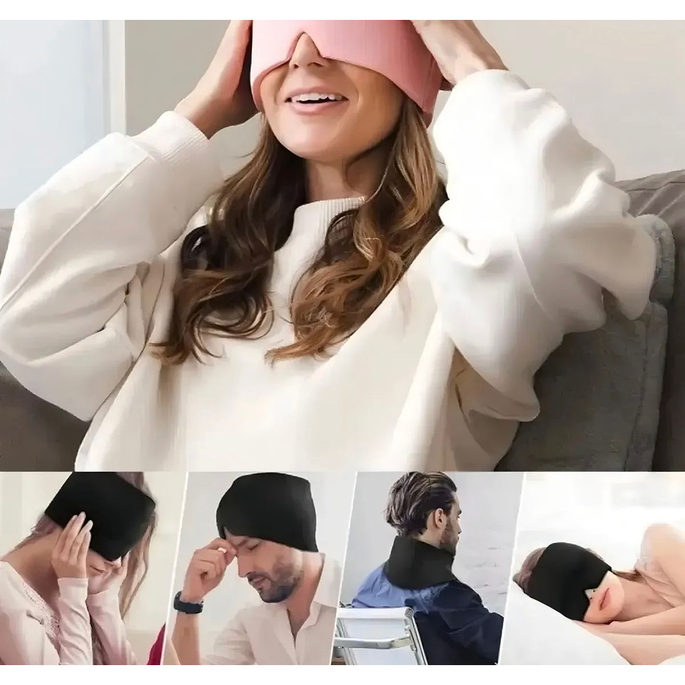 Gorro de Gel Para Migraña Compresa Frio y Caliente  