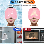 Gorro de Gel Para Migraña Compresa Frio y Caliente  