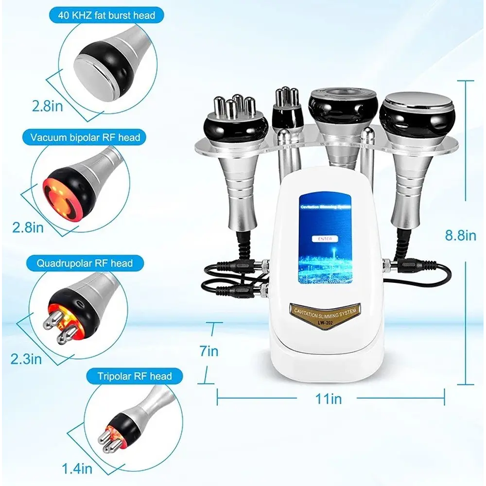 Multifuncional 4-1 con Cavitacion Profesional