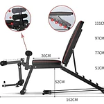 Banca  Ajustable Multifuncional para Entrenamientos Deportivos