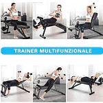 Banca  Ajustable Multifuncional para Entrenamientos Deportivos