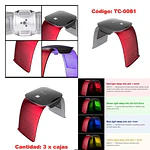 Cabina De Fototerapia Led 7 Colores Con Vaporizador de Ozono