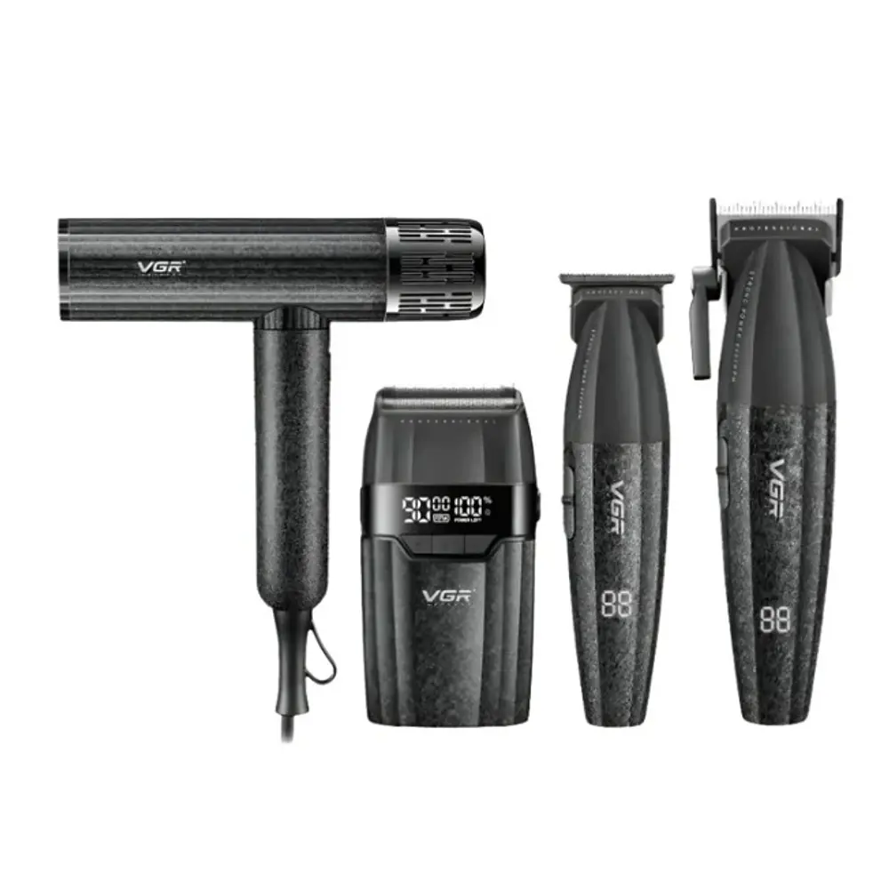 Combo Profesional de Barberia  VGR V-640 S4