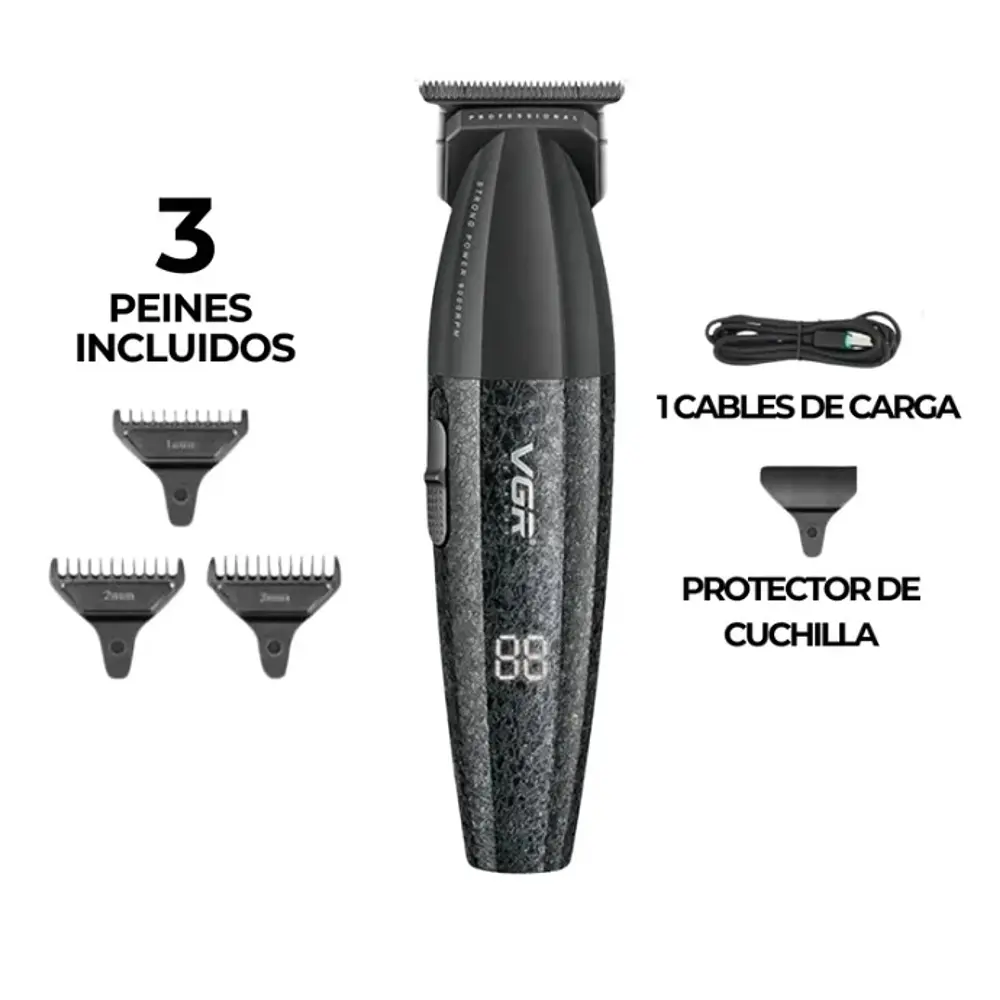 Combo Profesional de Barberia  VGR V-640 S4