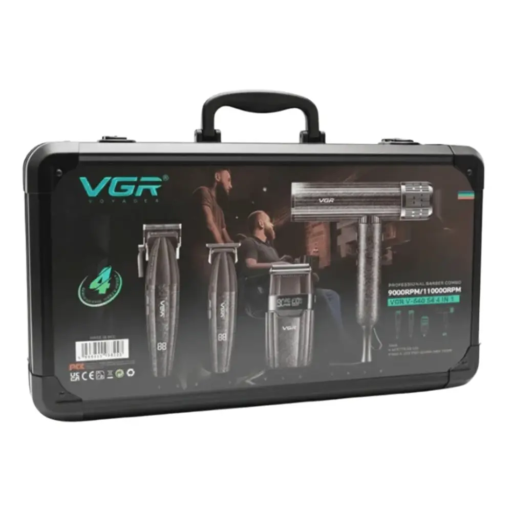 Combo Profesional de Barberia  VGR V-640 S4