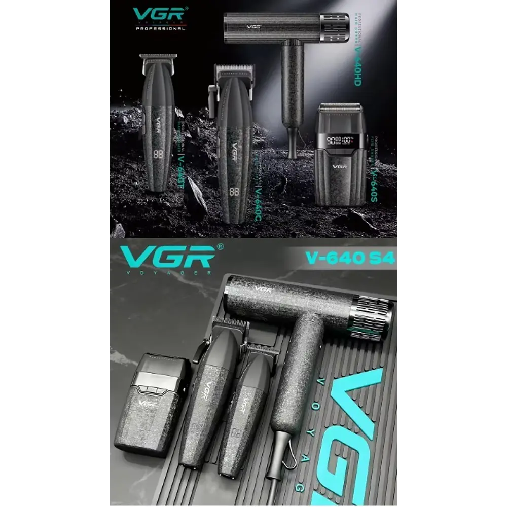 Combo Profesional de Barberia  VGR V-640 S4