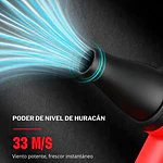 Soplador De Alta Potencia Pistola Mini Jet Wmark