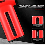 Soplador De Alta Potencia Pistola Mini Jet Wmark