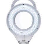 Vaporizador  Luz Ozono Frio Y Calor  Con Pedestal + Lupa led
