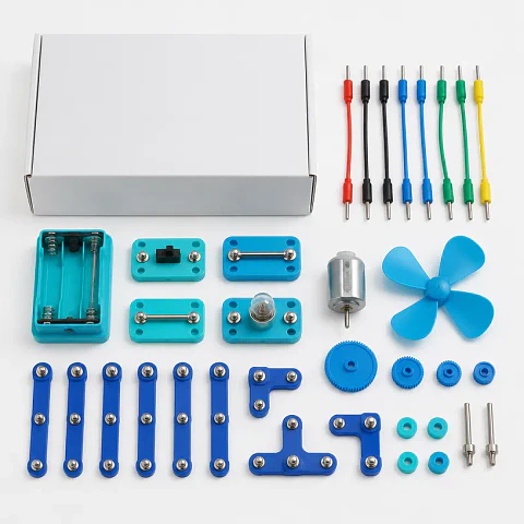 Kit de circuitos eléctricos MiniLab, 32 piezas