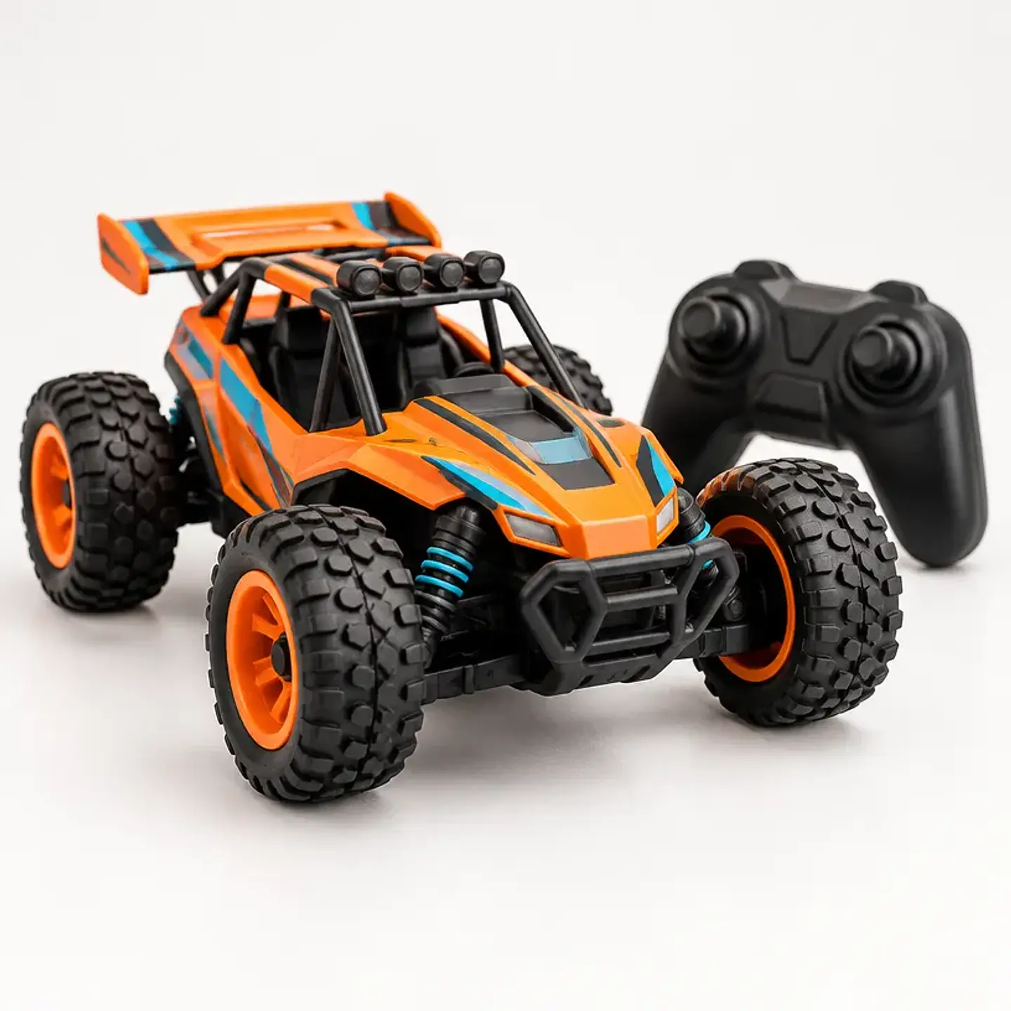 Auto a control remoto Mini Buggy, naranjo 1