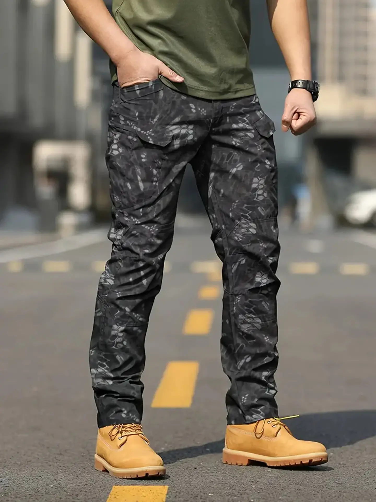 Pantalón Táctico Cargo Esdy IX9 9