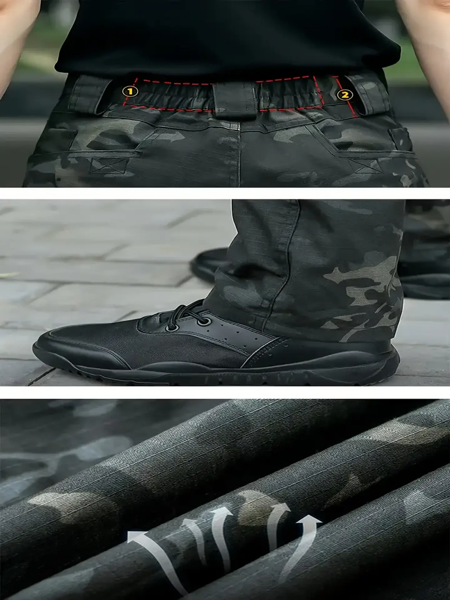 Pantalón Táctico Cargo Esdy IX9 4