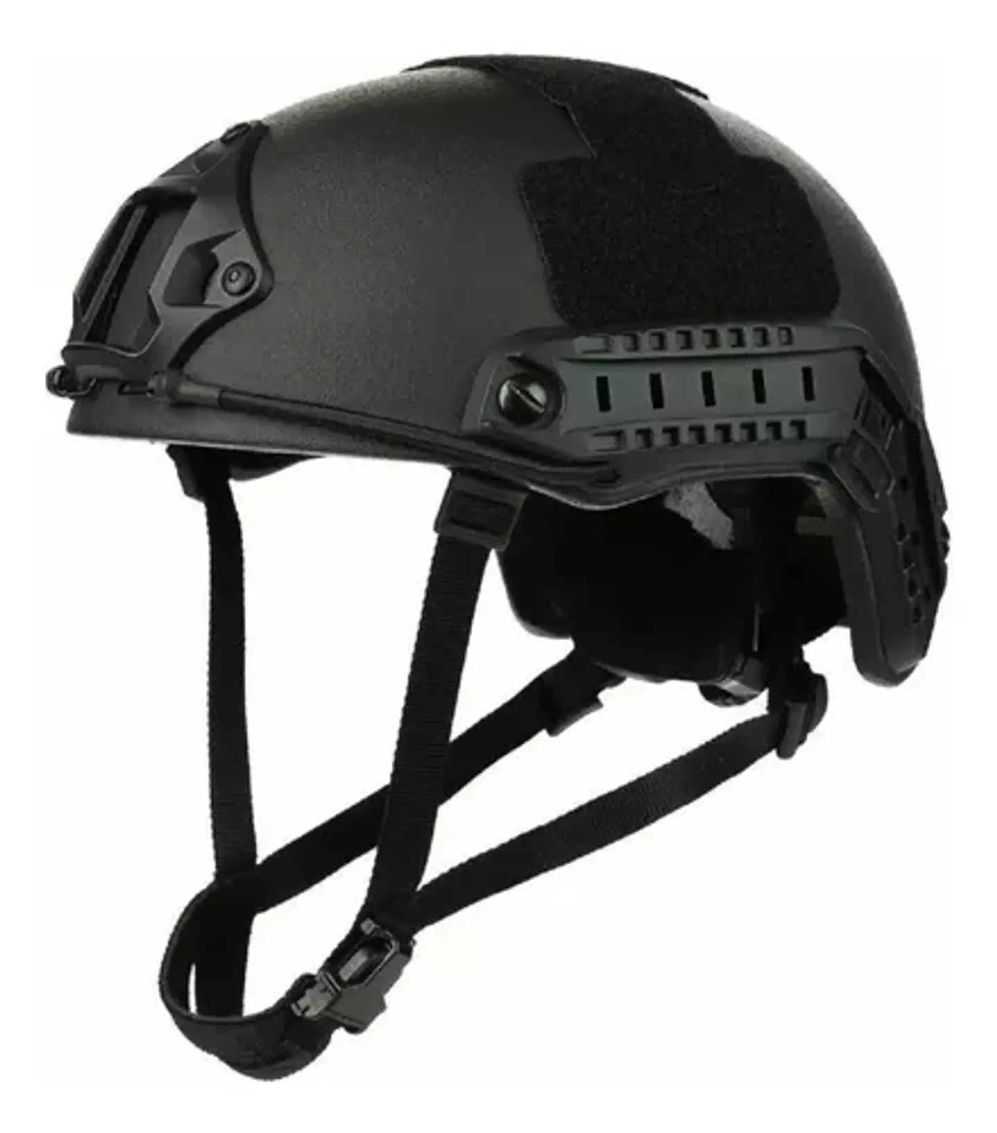 Casco Negro Airsoft Tipo Fast 2
