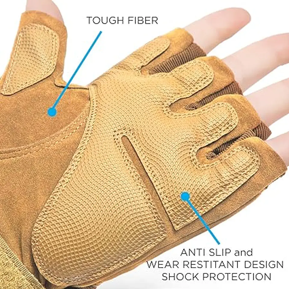 Guantes Medio Dedo Táctico Oakley 4