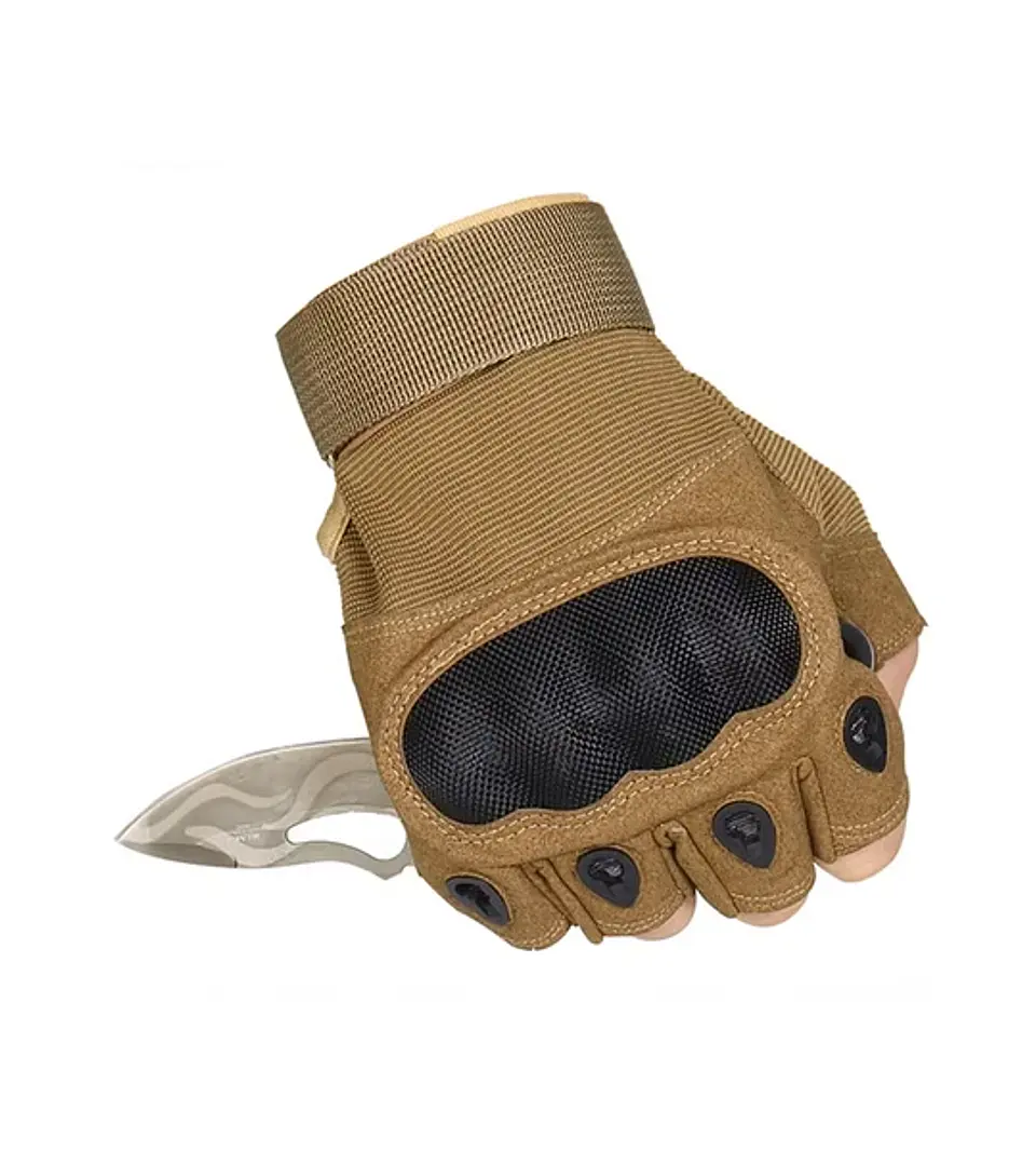 Guantes Medio Dedo Táctico 6