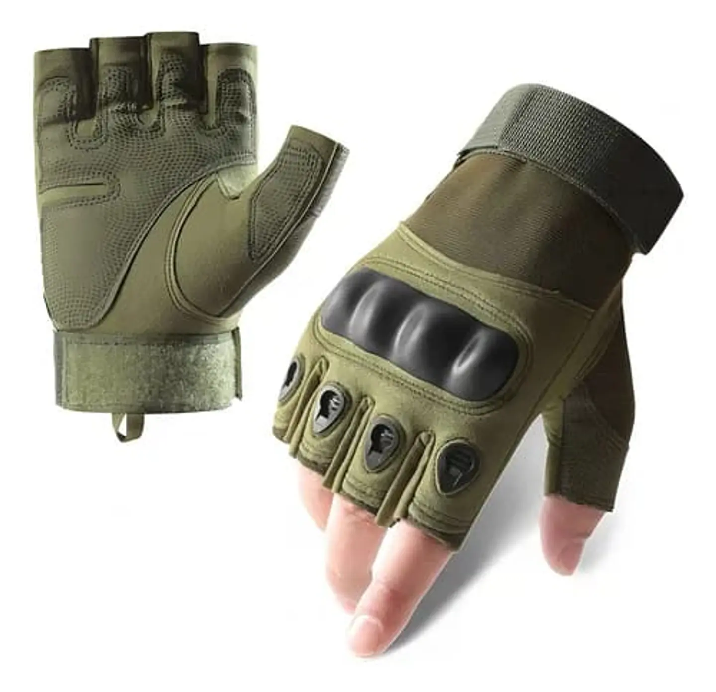 Guantes Medio Dedo Táctico 4