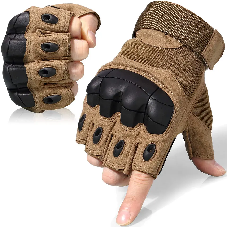 Guantes Medio Dedo Táctico 3