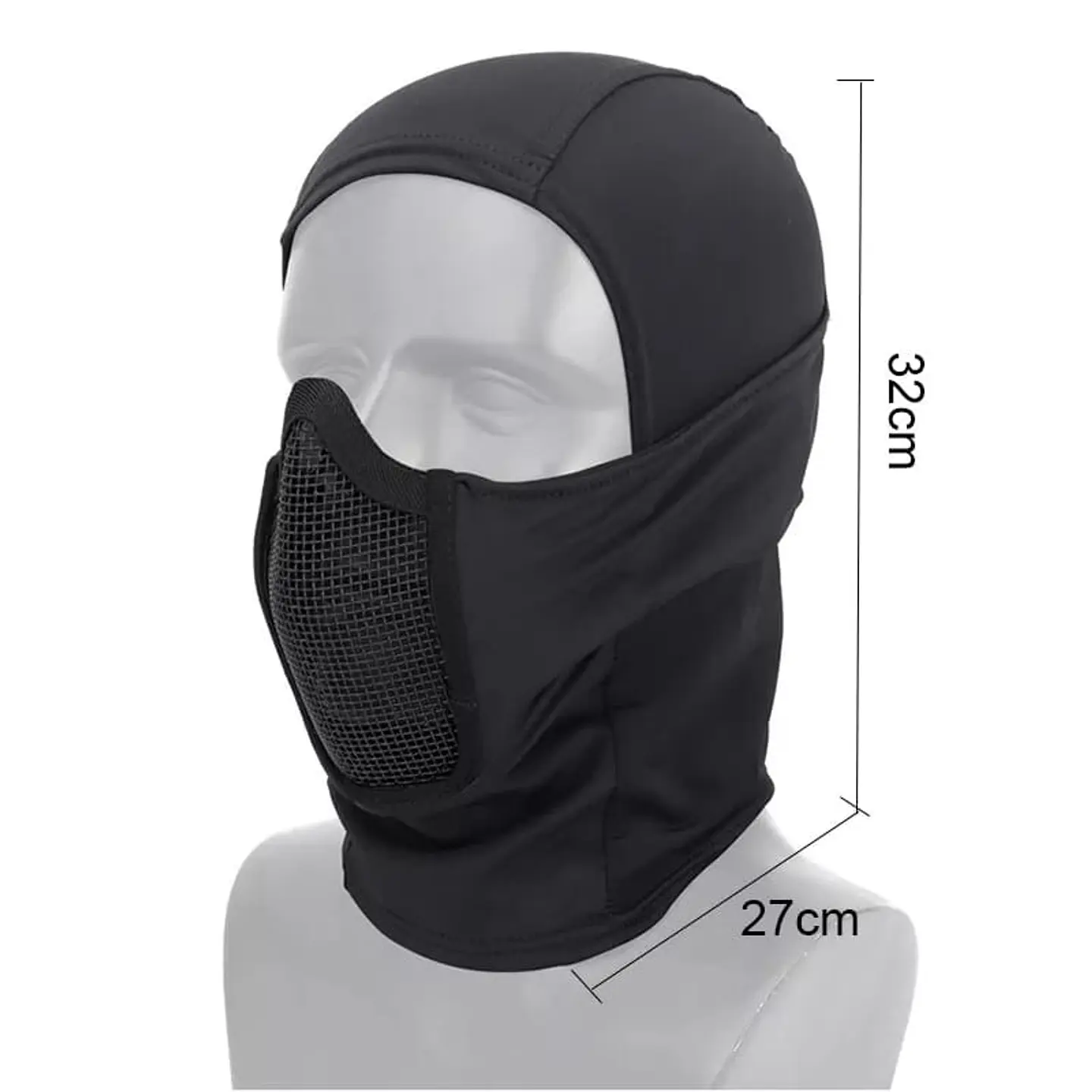 Balaclava con Rejilla Airsoft 5