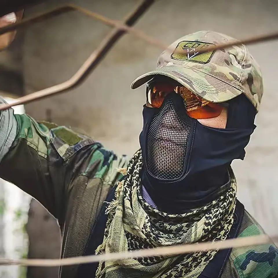 Balaclava con Rejilla Airsoft 8