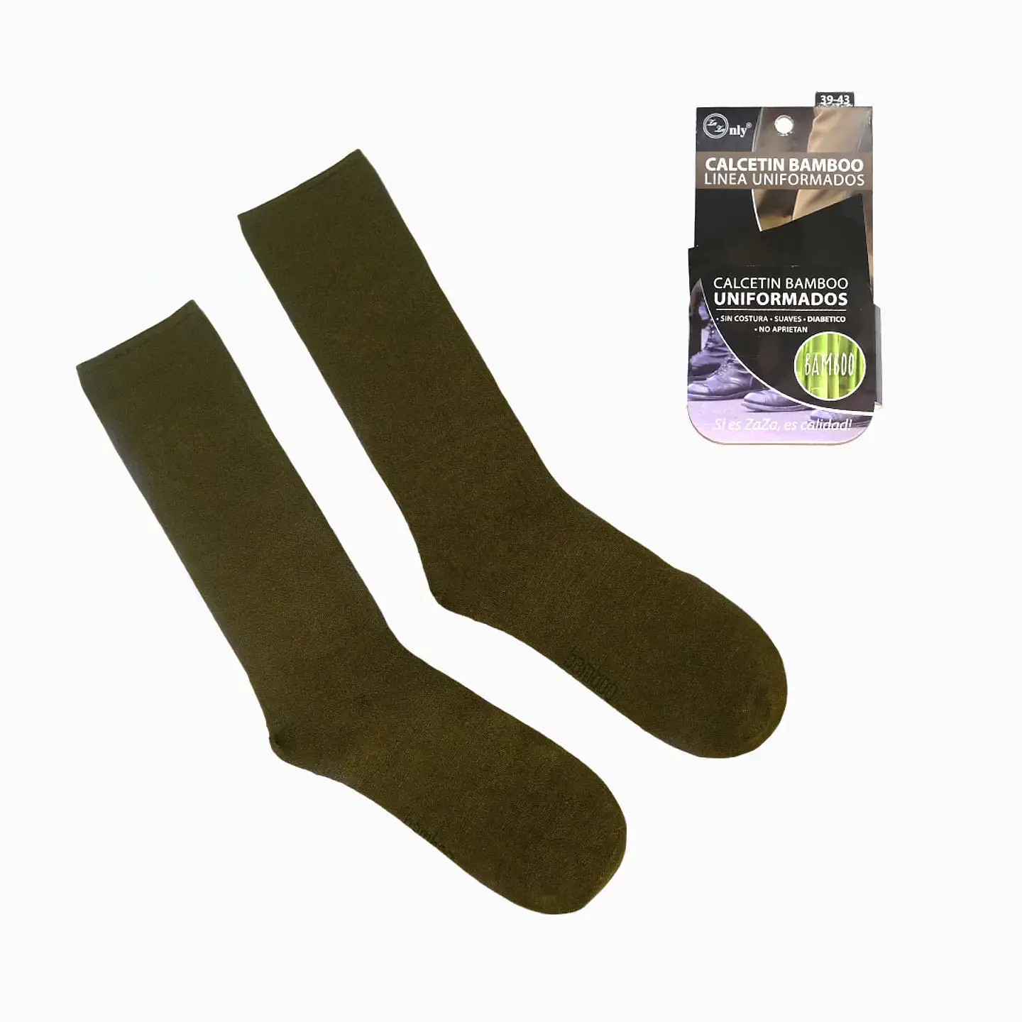 Calcetines Bamboo Verdes 2