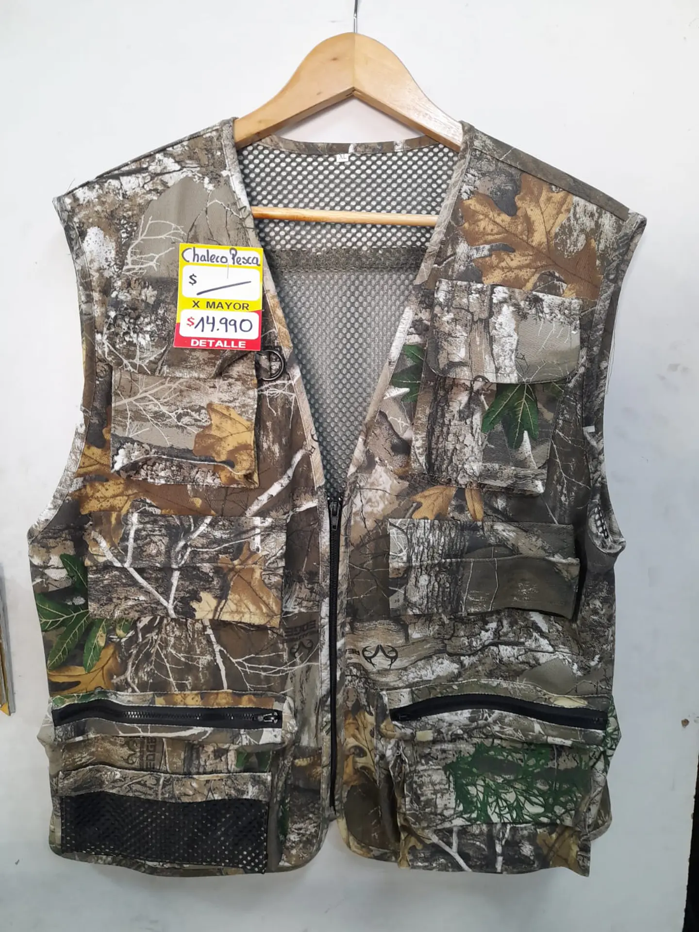 Chaleco Pescador / Geologo Tree Camo 1