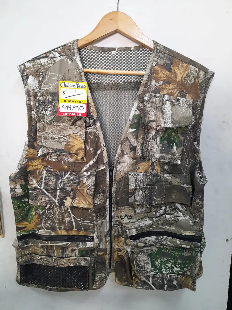 Chaleco Pescador / Geologo Tree Camo 1