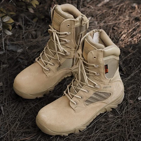 Bota Táctica Militar Outdoor Modelo Delta 