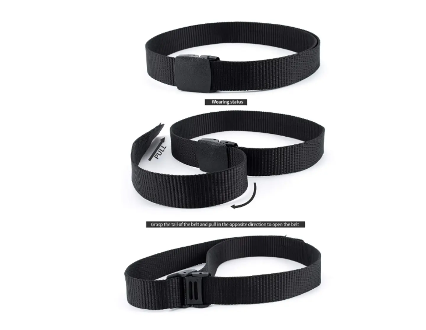Cinturón Táctico Nylon 4