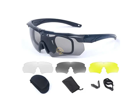 Lentes Tácticos con Micas Intercambiables