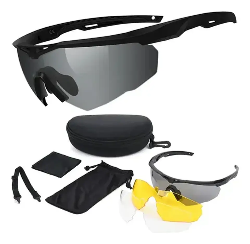 Lentes Tácticos con Micas Intercambiables 2