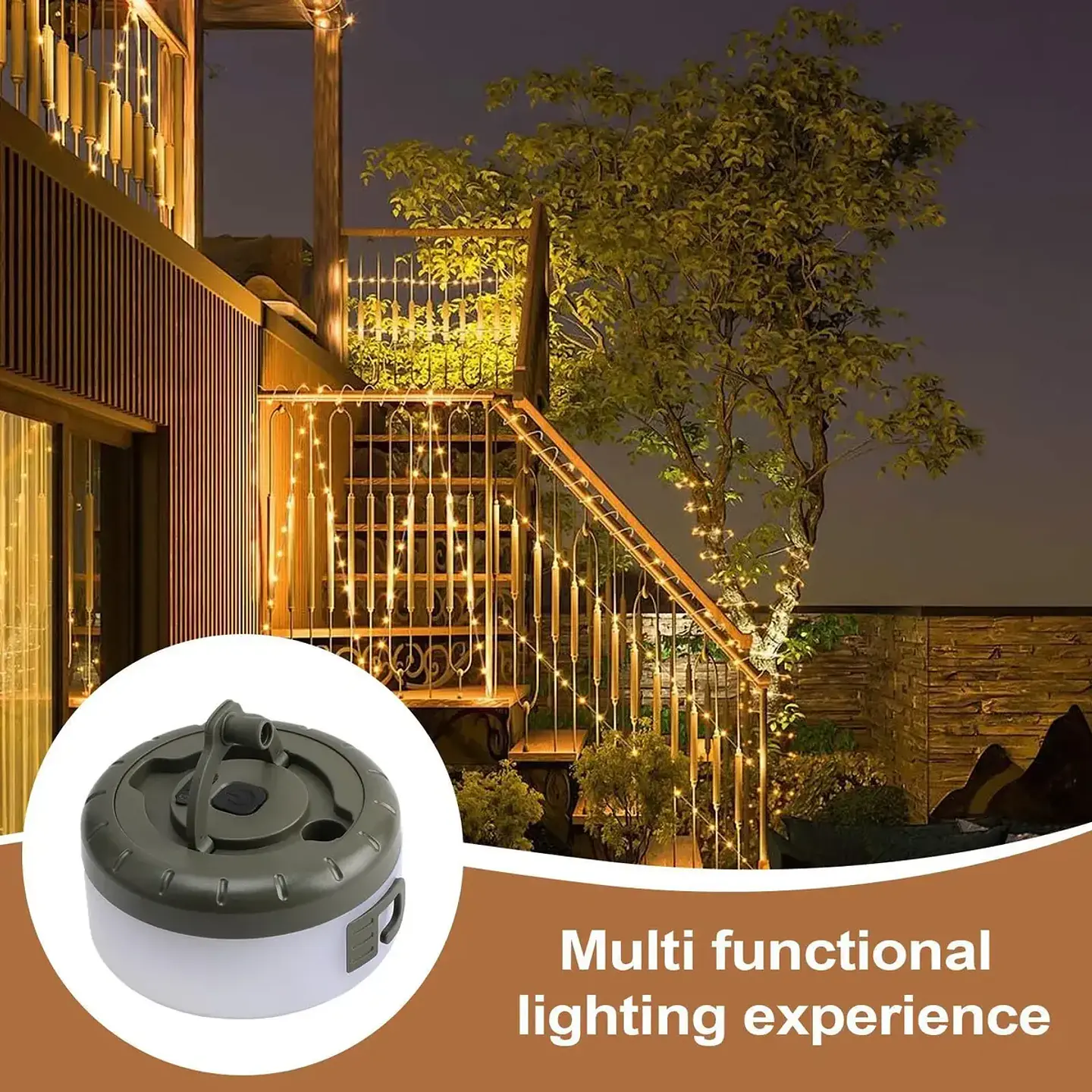 Tira de Luces para Camping 4