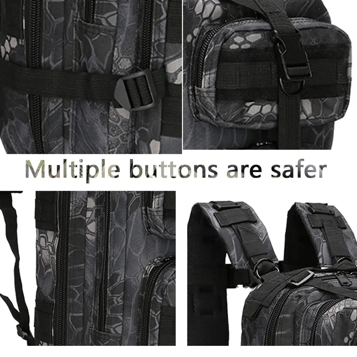 Mochila Táctica 30 Litros 11