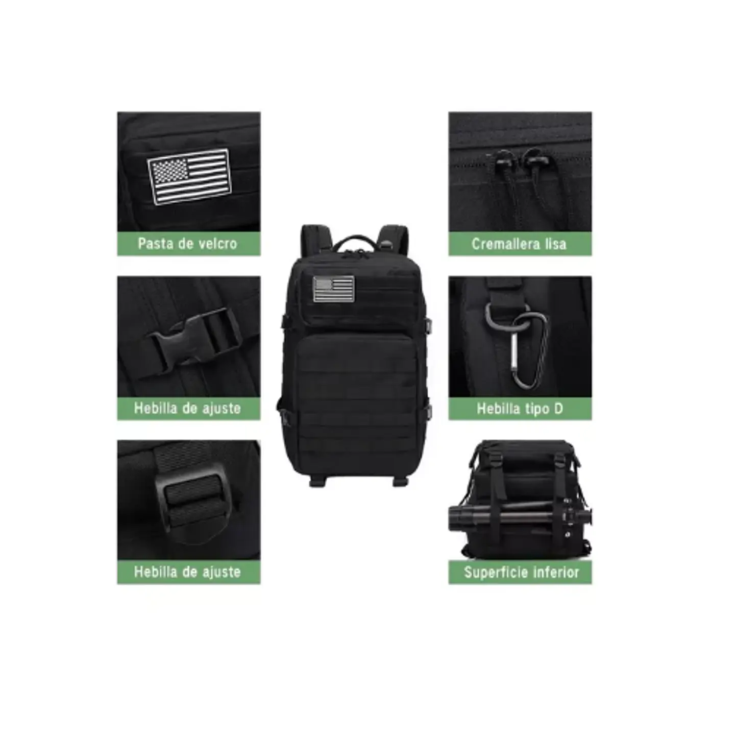 Mochila Táctica 45 Litros 6