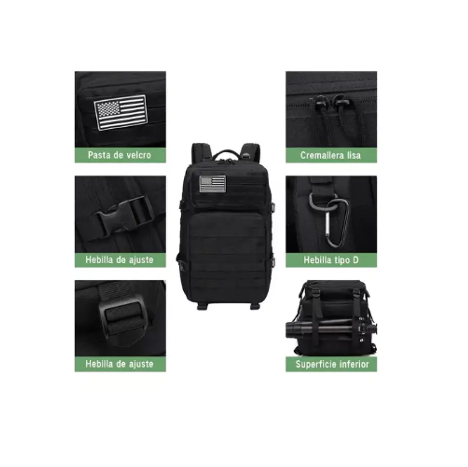 Mochila Táctica 45 Litros 6