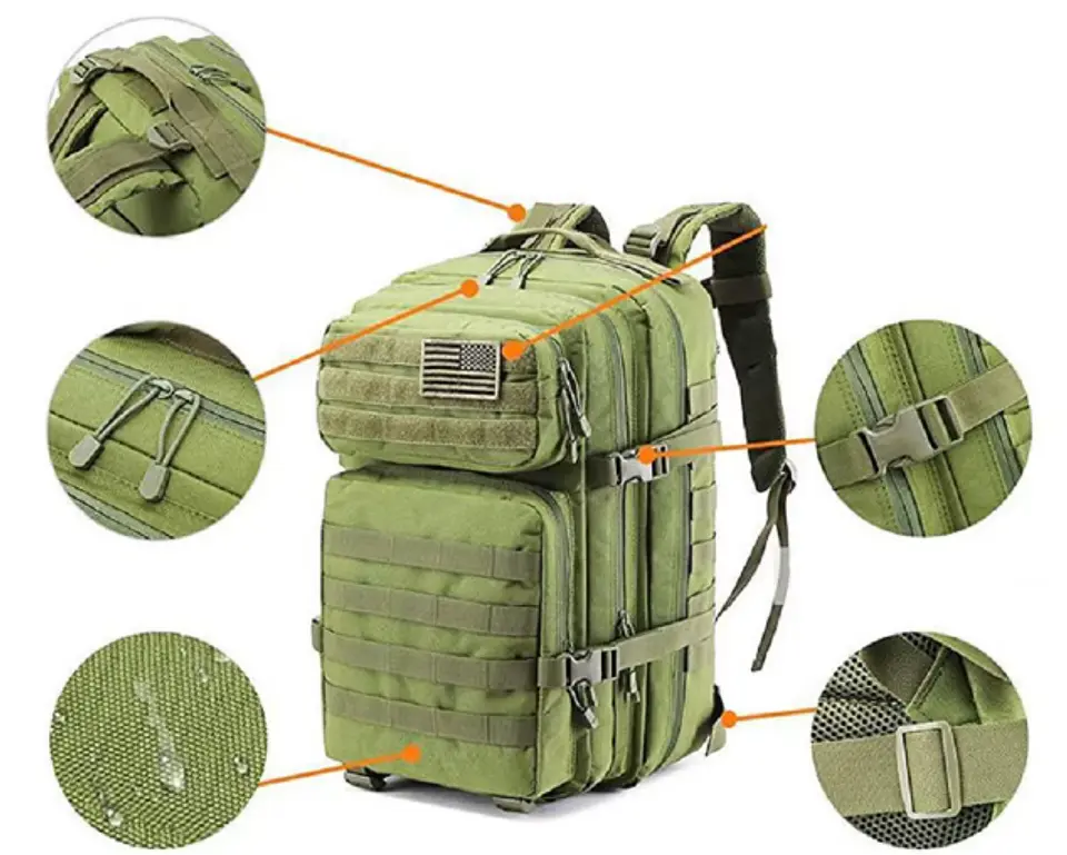 Mochila Táctica 45 Litros 10